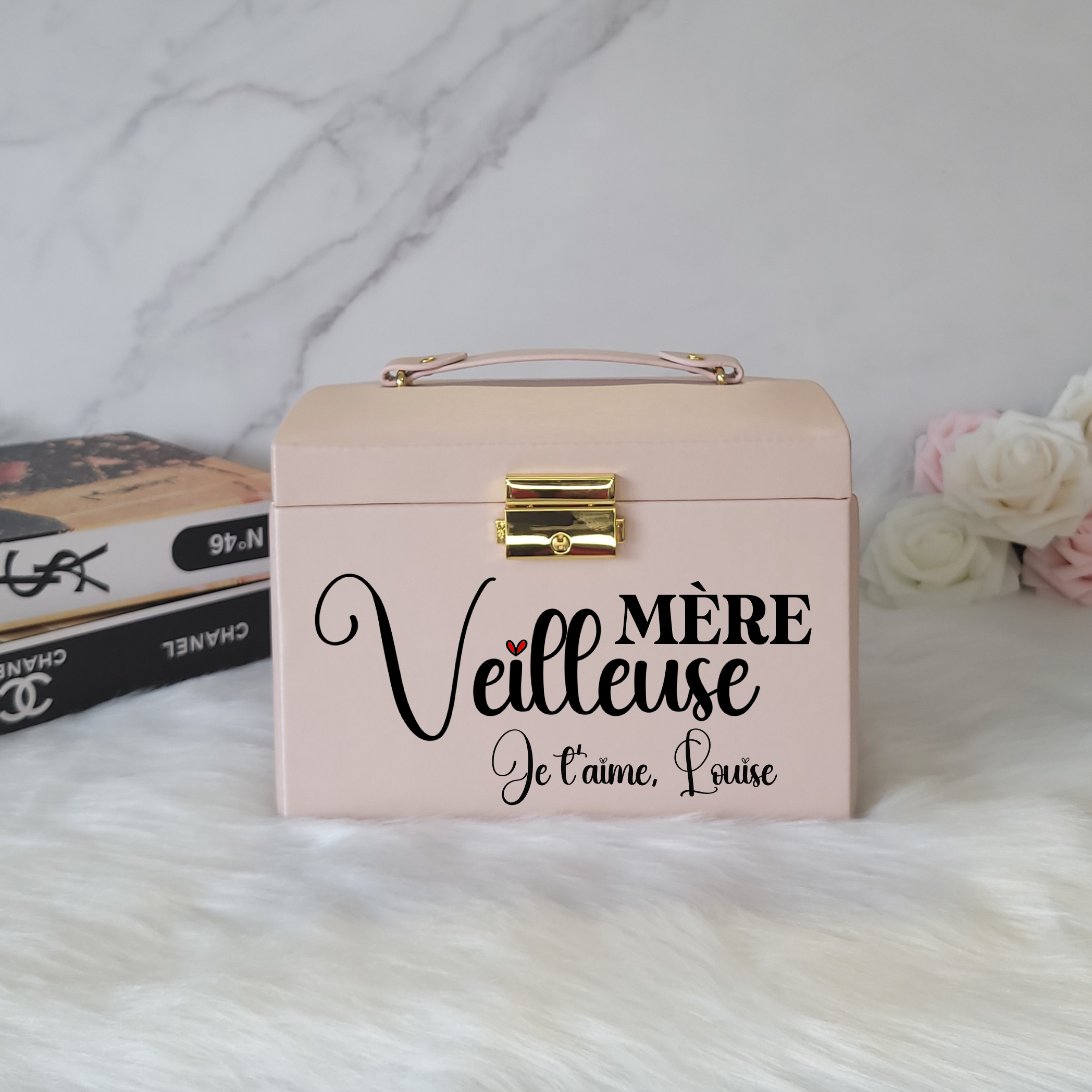 BS® - Boîte à Bijoux en Cuir Végan Modèle 