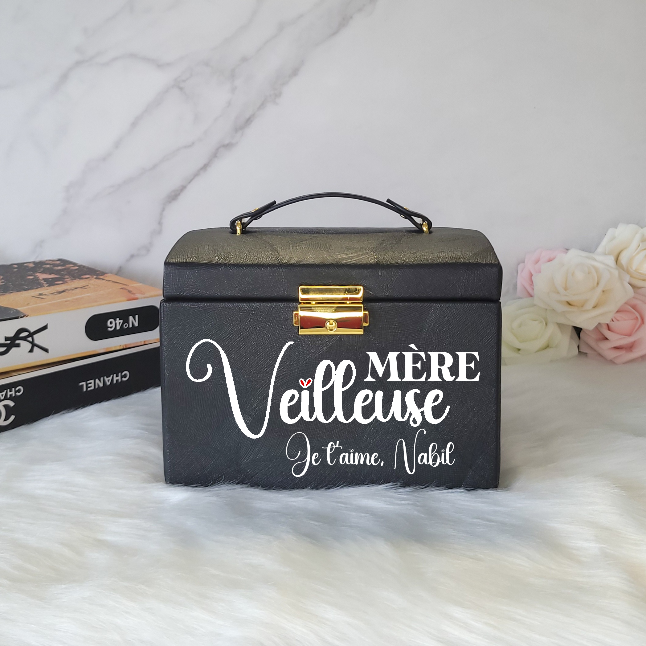 BS® - Boîte à Bijoux en Cuir Végan Modèle 