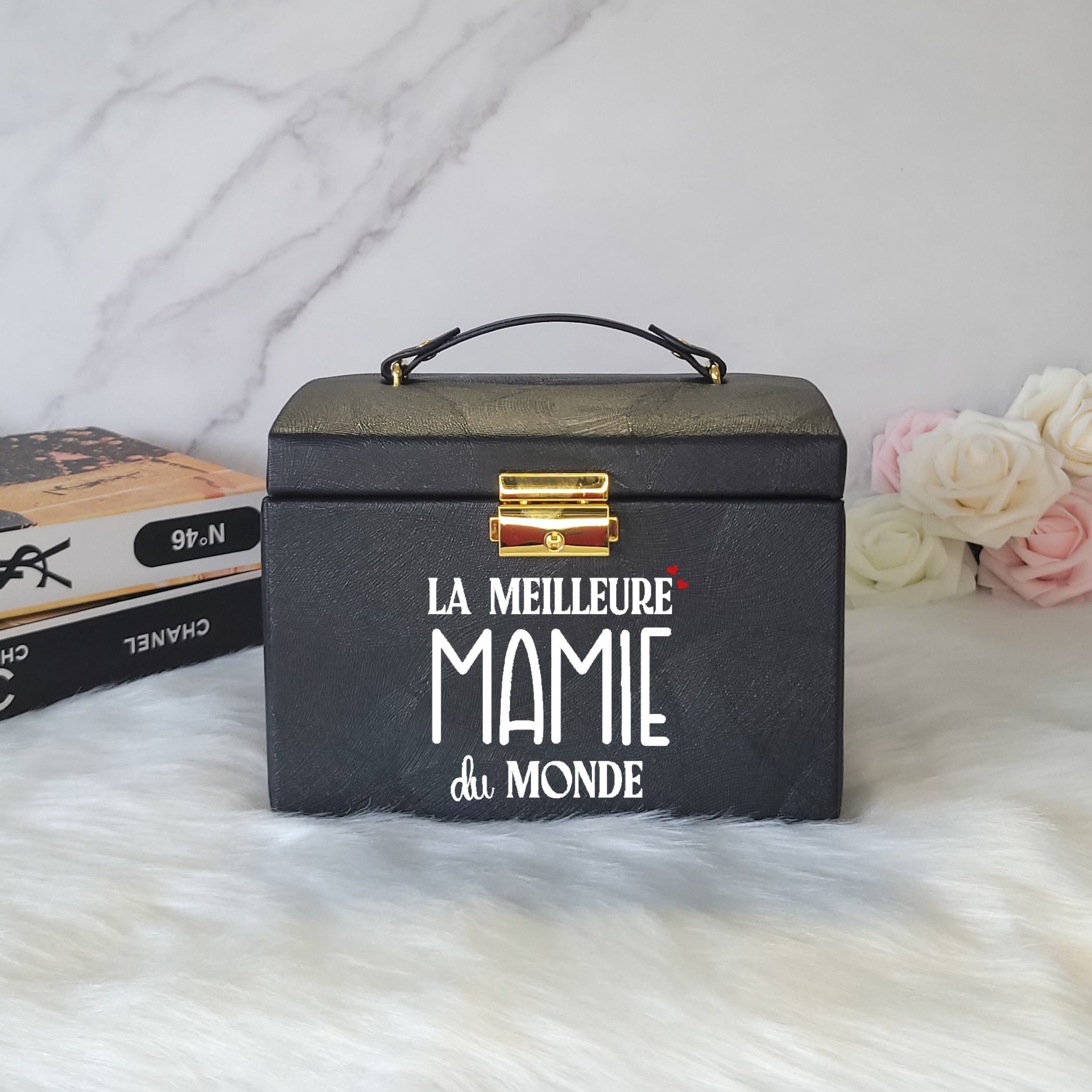 BS® - Boîte à Bijoux en Cuir Végan Modèle 