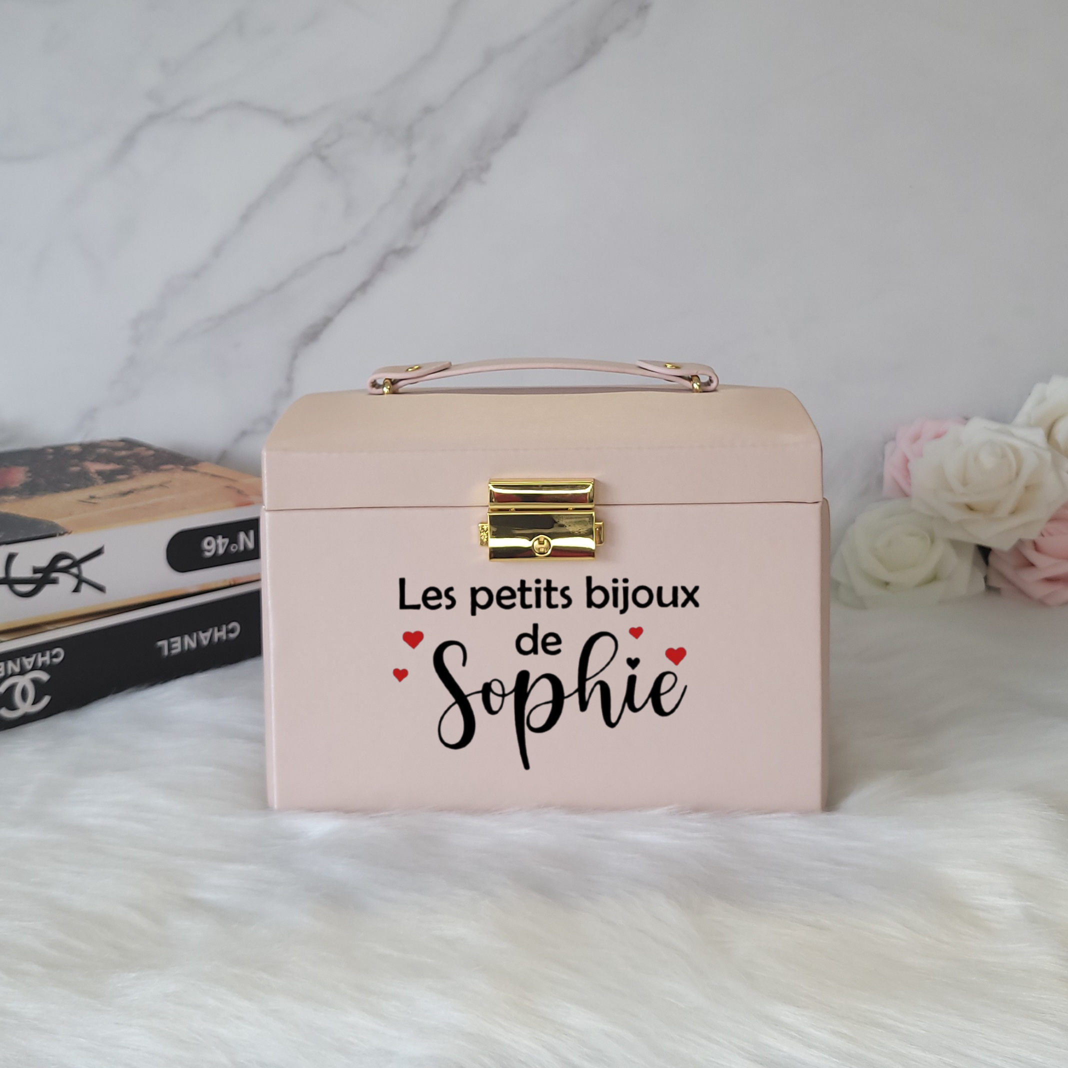 BS® - Boîte à Bijoux en Cuir Végan Modèle 