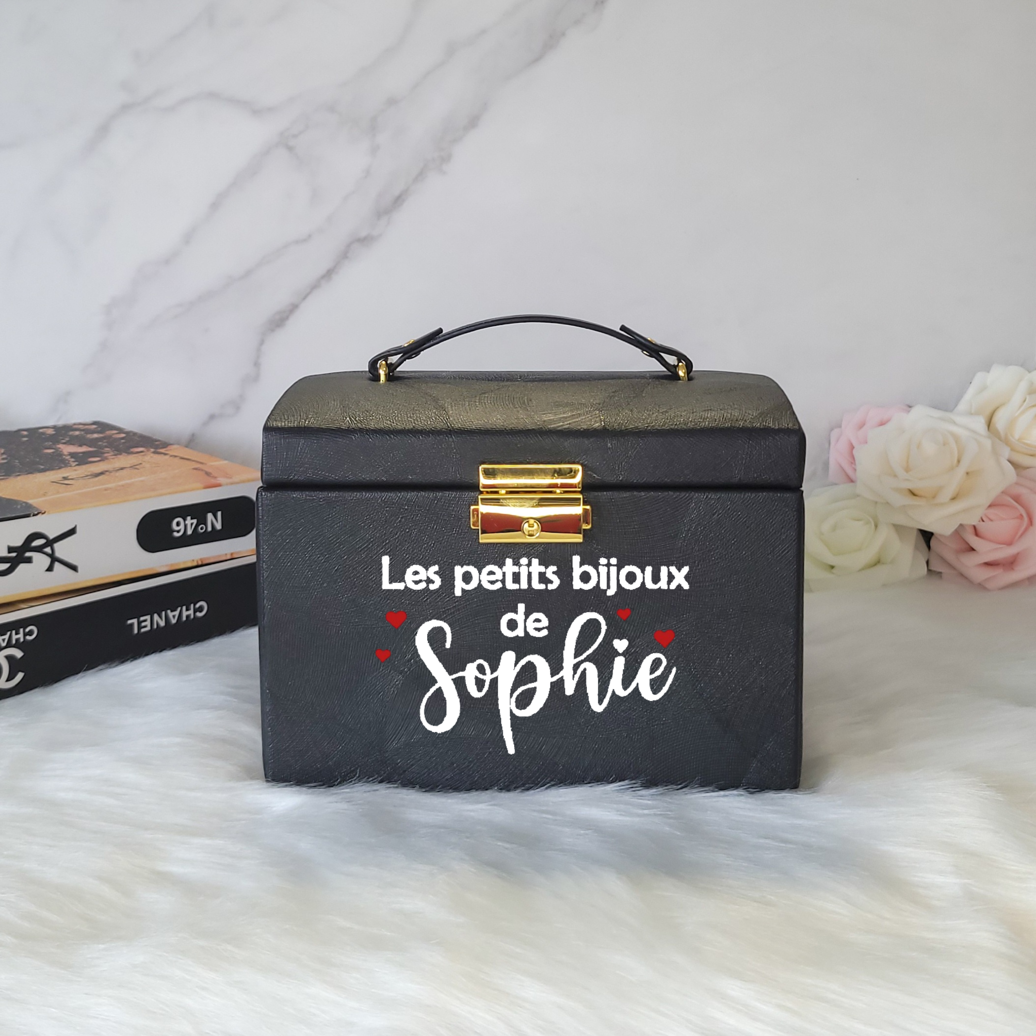 BS® - Boîte à Bijoux en Cuir Végan Modèle 