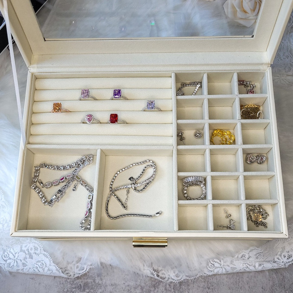 boîte à bijoux tiroirs